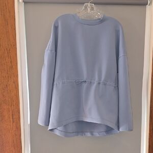Sweaty Betty Neoprene Type Sweatshirt Ashy Blue